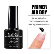 LIMEGIRL 4Pcs 7.5Ml Nail Gel Base Top Coat Set With Matte Top Coat, Base Coat, And Primer - Air Dry For Women And Girls - Perfect For Diy Nail Art Gift For Women