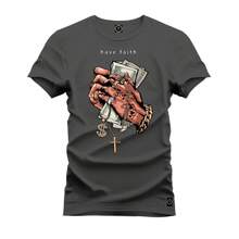 Nexstar Men T-Shirts - 深灰色 - 查看 1