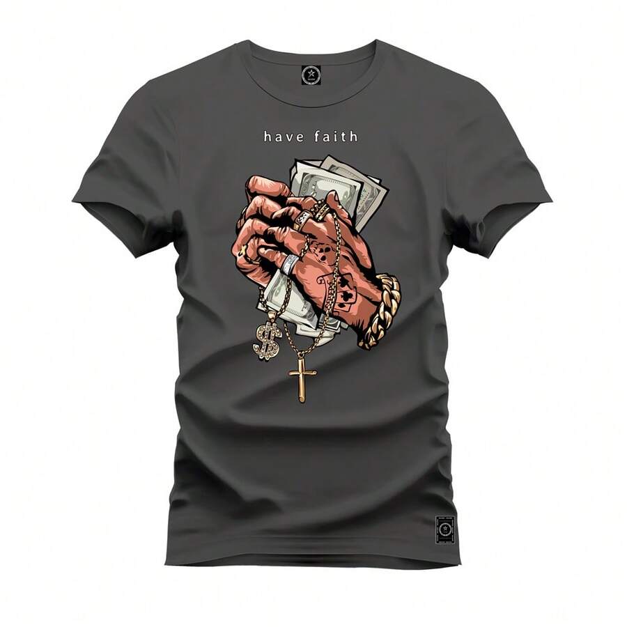 Nexstar Men T-Shirts - 深灰色 - 查看 1