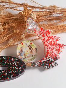 2 Khuôn Nhựa Cho Khung Ảnh, Khuôn Silicon Lớn, Khuôn Nhựa Hình Cây Thông Noel Để Đúc Epoxy, Làm Đồ Thủ Công Độc Đáo & Khuôn Khung Giáng Sinh Nghệ Thuật Để Trang Trí Bàn & Quà Tặng Gia Đình - trắng - Xem 7