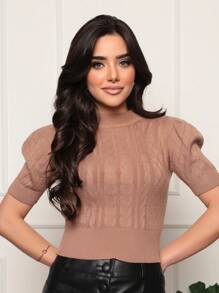 Women Tops - Màu be - Xem 4