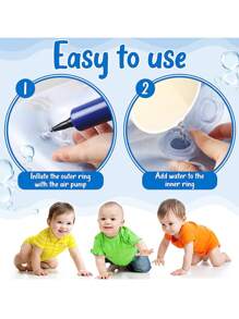 1pc Thickened Dolphin Baby Play Mat, Suitable For Crawling And Training, Comfortable Soft Pad, Promotes Sensory Development And Coordination, Suction Cup Toy, Newborn Toy, Baby Crawling Toy, Suction Cup Toy, Children's Bath Toy, Autism Toy, Toy, Baby Game, Baby Toy, Bath Toy, Toy, Baby Bath Toy, Children's Game