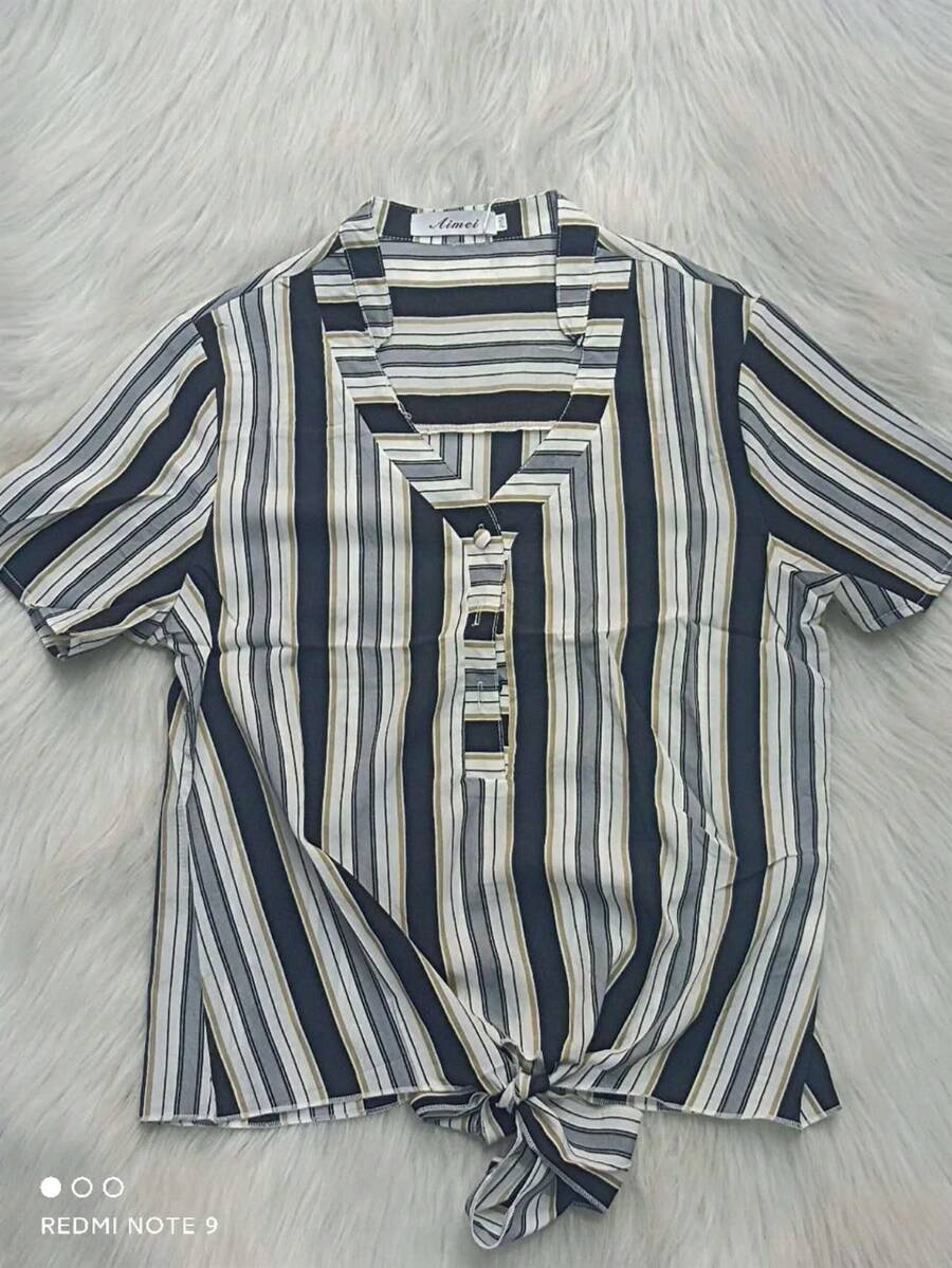 Women Blouses - 黑色 - 查看 1