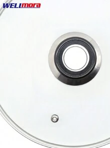 Lid For Large Pans And Pots - Resistant And Durable Materials - Avoid Getting Stained Or Dirty - 24 Cm Long - Silver - View 3