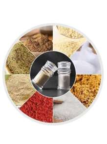 2pz Salt Pepper Shaker Spice Salt Condiments Kitchen - Multicolor - View 5