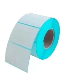 Adhesive Direct Thermal Label Full Bar Code 50x25 With 1 Roll. Vmingo - White - View 1