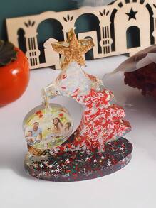 2 Khuôn Nhựa Cho Khung Ảnh, Khuôn Silicon Lớn, Khuôn Nhựa Hình Cây Thông Noel Để Đúc Epoxy, Làm Đồ Thủ Công Độc Đáo & Khuôn Khung Giáng Sinh Nghệ Thuật Để Trang Trí Bàn & Quà Tặng Gia Đình - trắng - Xem 6