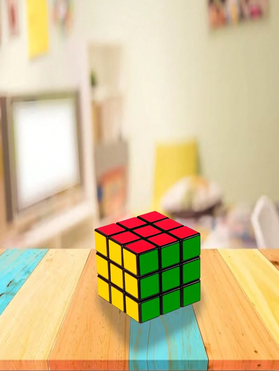 Cubo Mágico Médio 5,5cm - O Clássico Cubo Mágico 5x5 para Exercitar o Cérebro - Multicolorido - Visão 1