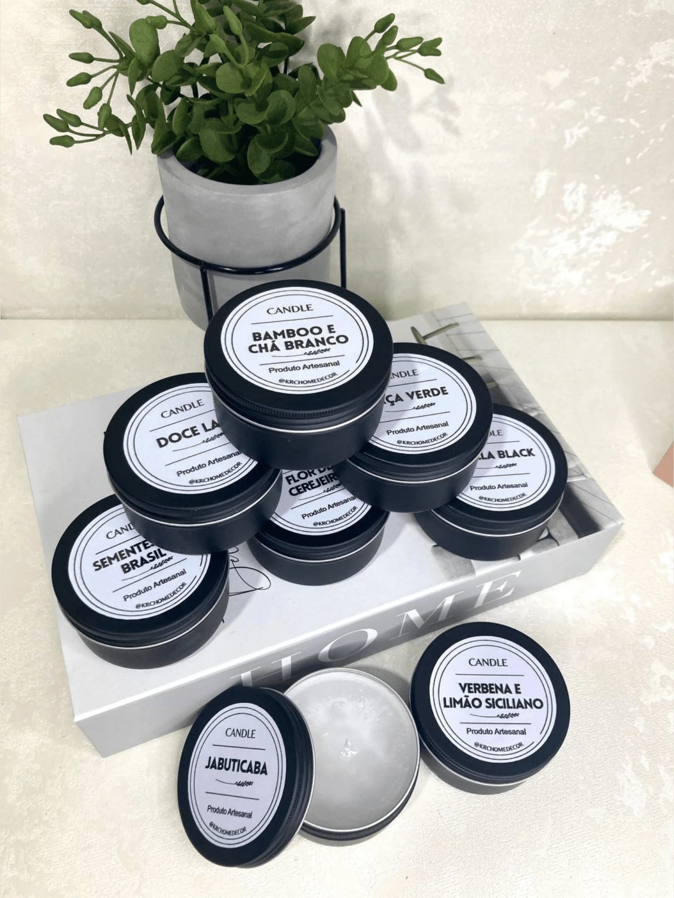 Candles - Cỏ roi ngựa và chanh Sicilia - Xem 1