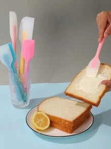 2 cái/bộ Silicone Xẻng Bộ dụng cụ , Máy quét bánh kem Và Pha trộn Xẻng , Màu sắc tùy ý , Dụng cụ làm bánh - Nhiều màu - Xem 4