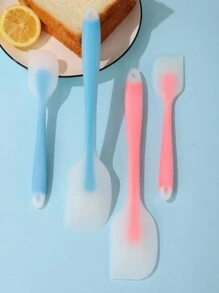 2 cái/bộ Silicone Xẻng Bộ dụng cụ , Máy quét bánh kem Và Pha trộn Xẻng , Màu sắc tùy ý , Dụng cụ làm bánh - Nhiều màu - Xem 3