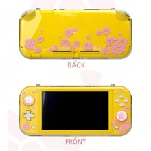 游戏机个性化创意樱花水晶外壳第二代，兼容 Switch Lite Ns Lite - 無色 - 查看 3