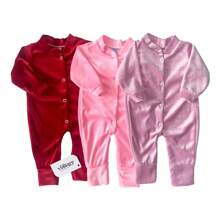 Baby Boys Jumpsuits - Màu Hồng baby - Xem 2