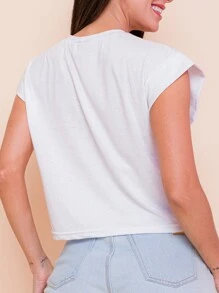 Women T-Shirts - trắng - Xem 2