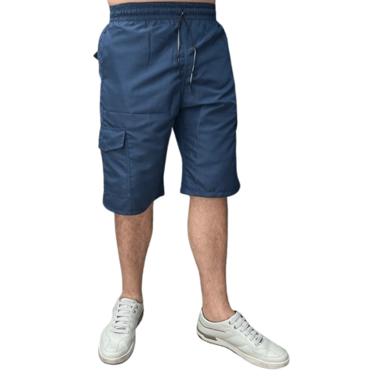 Men Shorts - Navy Blue - View 1