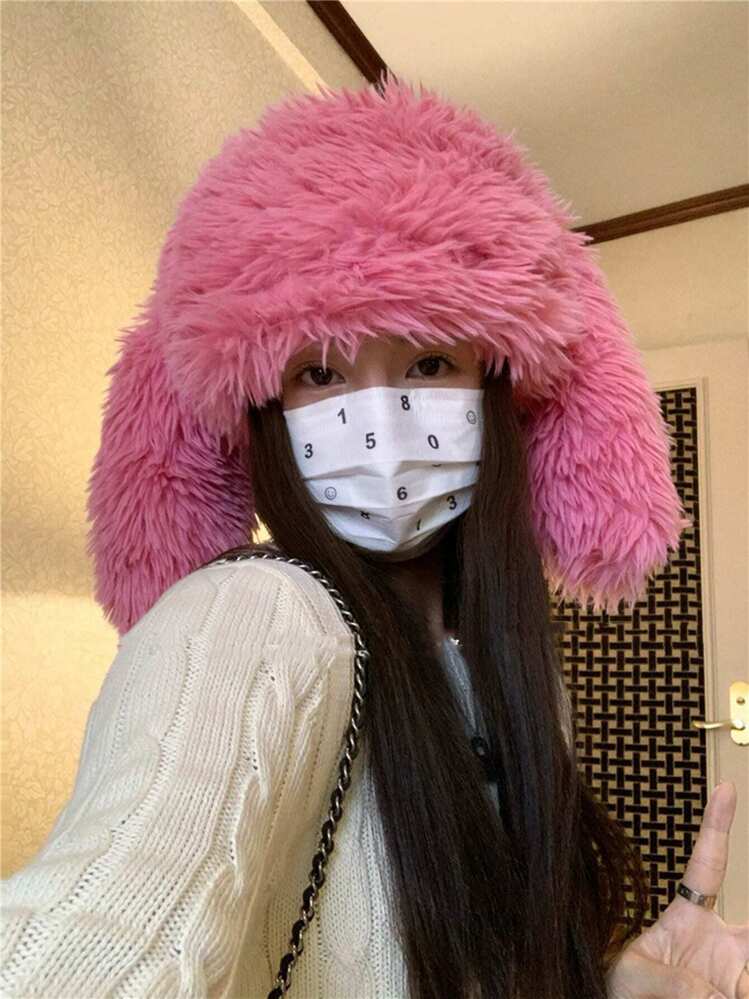 テディベア　作家　ウサ耳帽子付き　クリスマスプレゼント　にも テディベア 作家 ウサ耳帽子付き