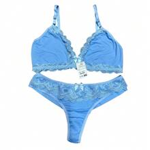 Women Sexy Lingerie - Baby Blue - View 4