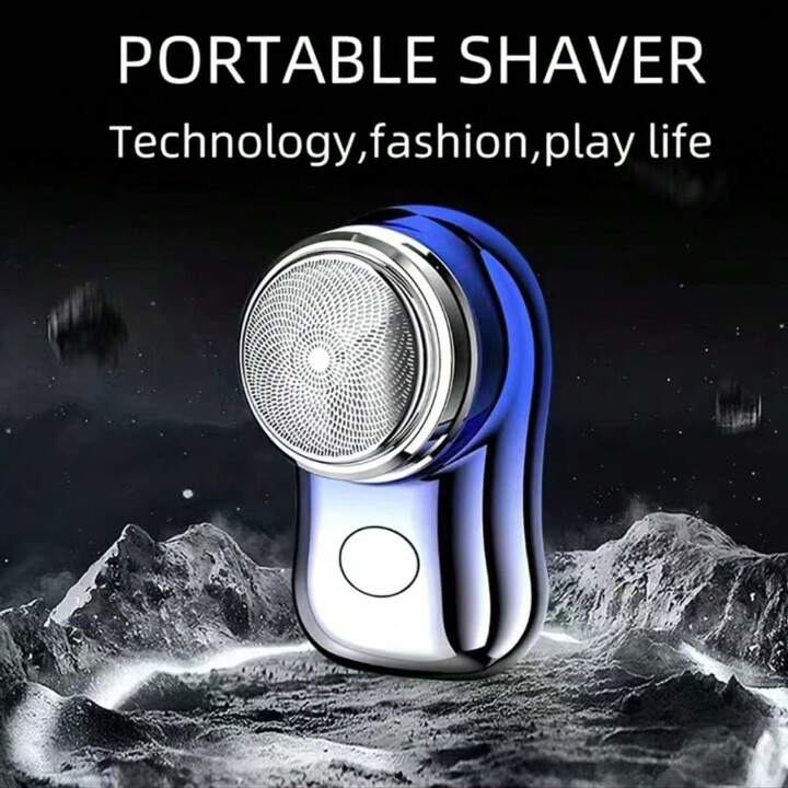 1pc Upgrade Your Shaving Game with This Men's Capsule Electric Shaver -  Portable, Smart u0026 Ready for Any Adventure! | SHEIN UK