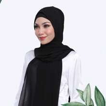 khăn trùm đầu phụ nữ - màu đen - Xem 2