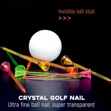 50 件/套耐用塑膠高爾夫球,透明單層 - 50個/袋 - 查看 3