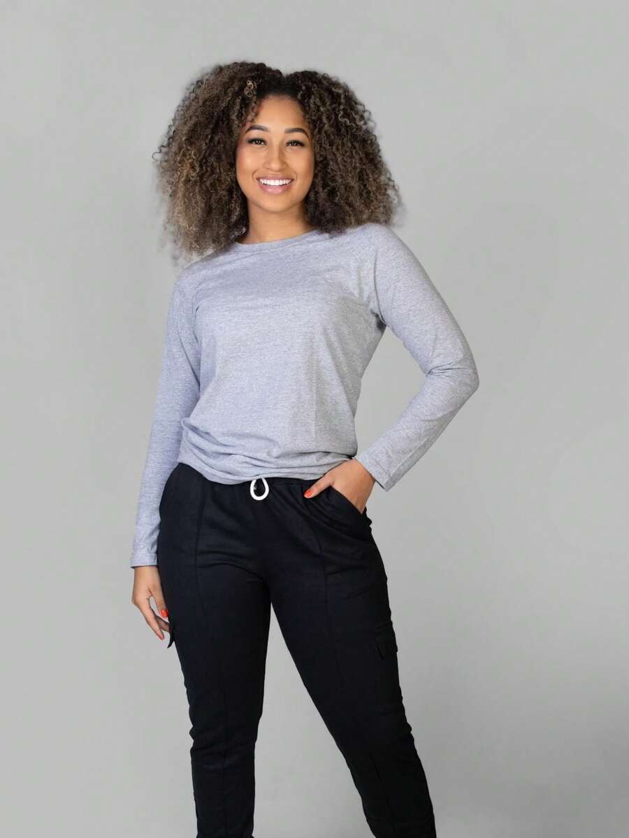 Women T-Shirts - Light Grey - View 1