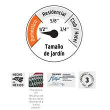 manguera 1/2" 3 capas en rollo de 50 m - Multicolor - Ver 2