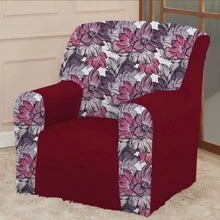 Sofa Cover Protector For Coladinha 1-Seater Dad Armchair Mixed Floral Print Loose - 藍色 - 查看 1