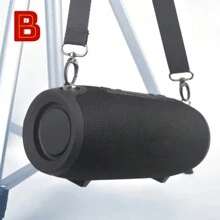 Bocina con correa - Negro - Ver 1
