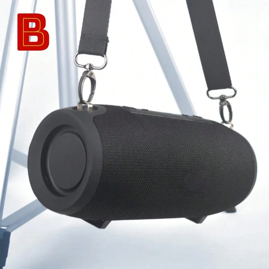 Bocina con correa - Negro - Ver 1