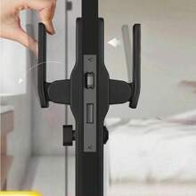 Cerradura Push-pull Negra 02 - Negro - Ver 3