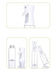 1pc Outdoor Bbq Press-Type Oil Spray Bottle, Kitchen Oil Sprayer For Cooking - Black - View 2