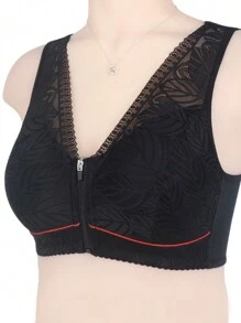 Áo Ngực & Áo Ngực Không Dây Kích Thước Lớn - màu đen - Xem 4