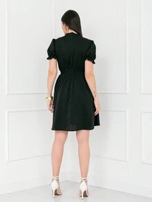 Women Dresses - Black - View 4