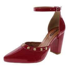 Women Heeled Sandals - Đỏ - Xem 2