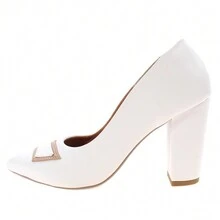 Women Heeled Sandals - trắng - Xem 3