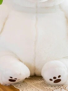 熊型毛絨玩具,玩偶,禮品,動物,節日裝飾 - 白色 - 查看 4