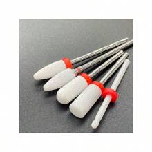 DeDryDS 5件組美甲修甲磨頭 旋轉磨頭 銑削美甲修剪頭 電鑽美甲美足工具 - 彩色 - 查看 3