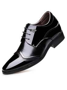 Zapatos Formales Para Hombres - Negro - Ver 5