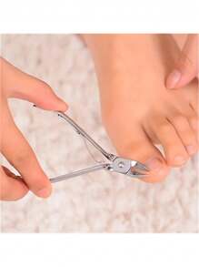 2pcs/set Ingrown Toenail Clippers Foot Care Tools - White - View 5