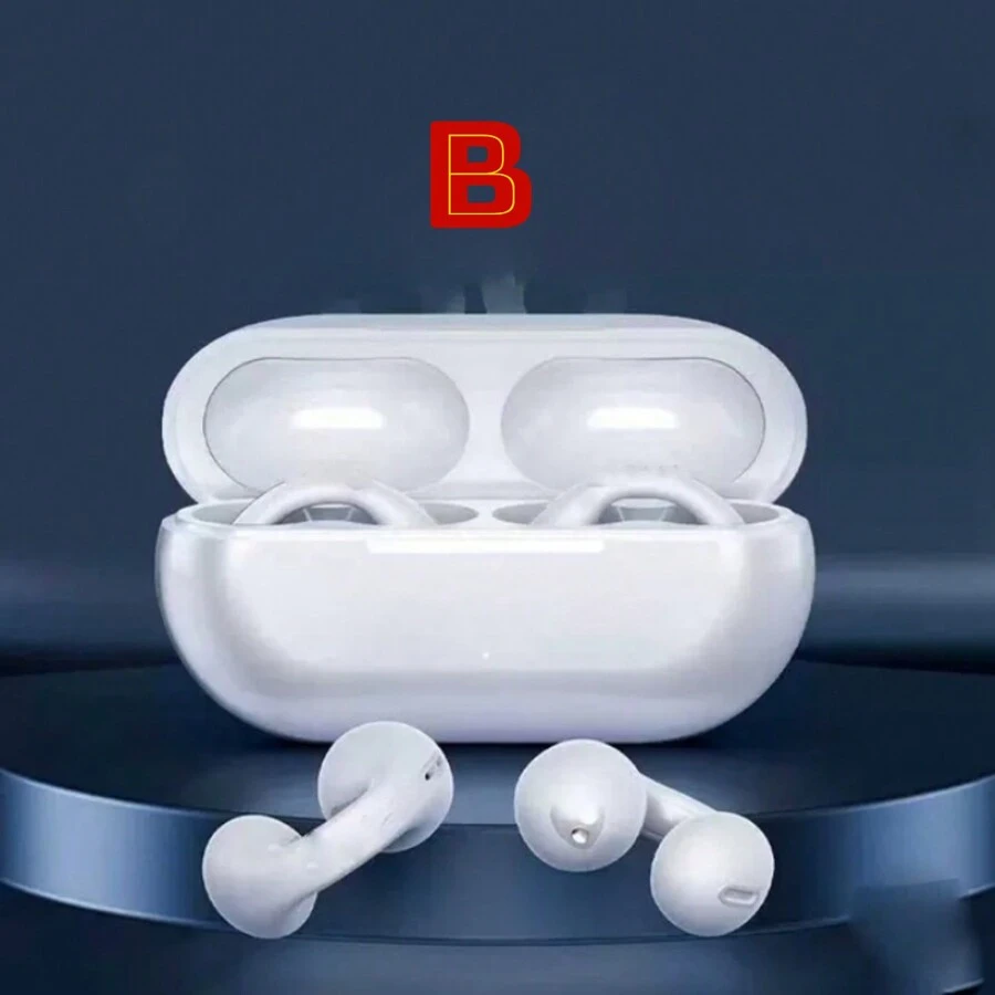 audífonos inalámbricos tipo arete - Blanco - Ver 1