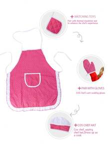 Kinder Rollenspiel Kochschürze Outfit Rollenspiel Baby Performance Kleidung Küchen Spielzeug Chefkostüm Puppenhaus Spielzeug für Kinder Spielzeug>Andere Kinder Verkleidung, Cupcake Kostüm, Chefkostüm Set, Halloween Kostüm Kinder, Kinder Schürze, Kostüm Kinder, Puppenhaus, Kinderkochuniform, Kinder Kochoutfit, Kinder Schürze, Kostüm Kinder, Kinder Schürze, Kinder Schürze, Kostüm Kinder, Kinder Schürze