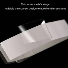 1套,時尚卷內衣防曝光貼雙面隱形貼衣領固定用雙面膠 - 白色 - 查看 10