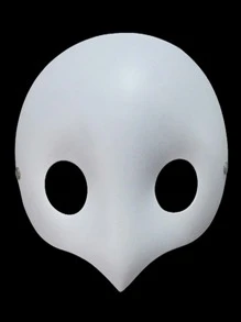 1pc Final Fantasy 14 Resin Mask Cosplay Viness Ancient Mask - White - View 1