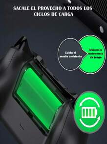Cargador Externo Con Cuatro Pilas Recargables Compatibles con Consola Series X|S /One/One S/X/Controller - Negro - Ver 2