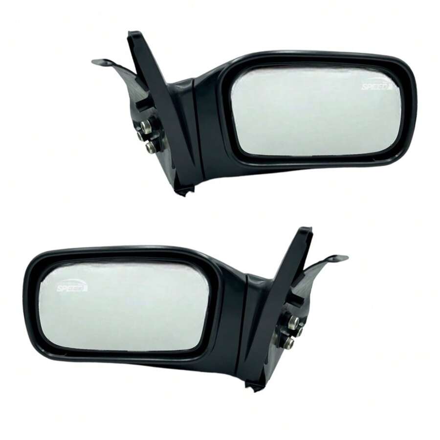 Pair Of Tsuru 3 III Mirrors - Manuals - Black - View 1