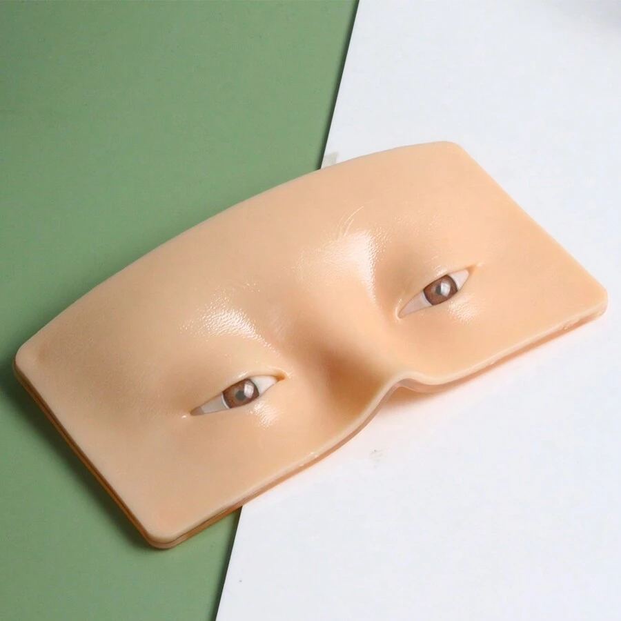 Makeup Practice Face Makeup Practice Board Faccial Practice Skin For Professional And Beginners 3D Realistic Model For Eyelash Extensions Eyeliner And Eyeshadow Face Makeup Practice