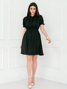 Women Dresses - Black - View 5