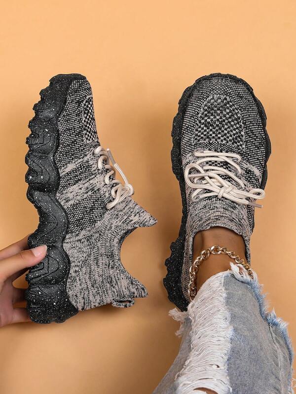 Women's Casual Sports Shoes, Breathable Fashion Sock Sneakers