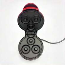 Mini dona Máquina Pequeña Para Hacer donas 110v - Rojo - Ver 1