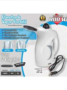 Plancha de vapor de ropa plancha vertical plancha de viaje - Blanco - Ver 5